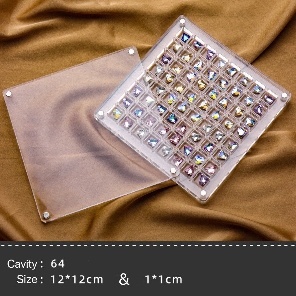 Nail Accessories Organizer- Square Shape