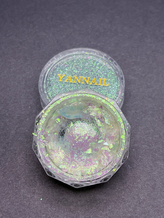 Yan Nail Glitter Flake - #1