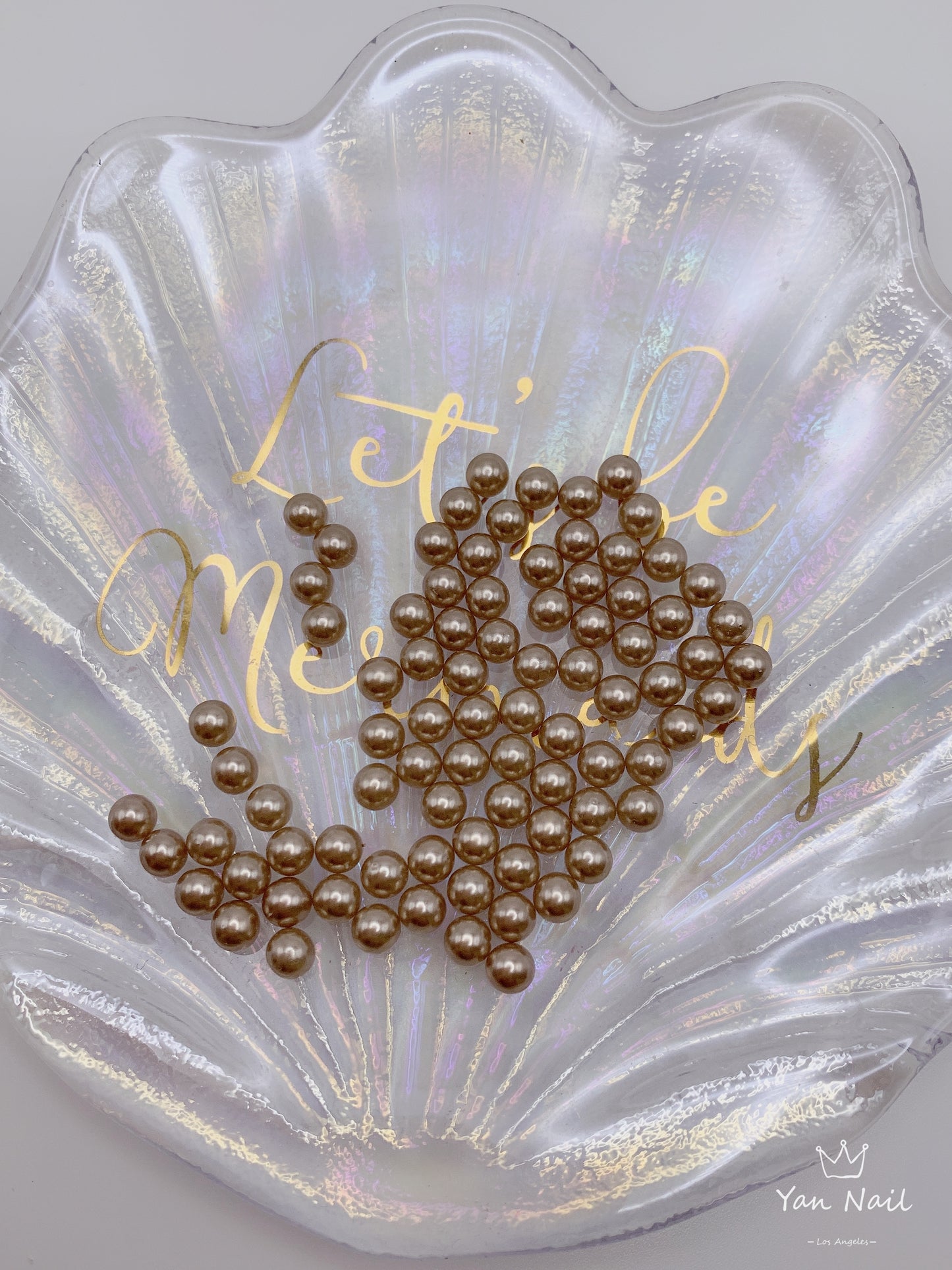 Yan Nail Ball Pearls 3D - Champagne