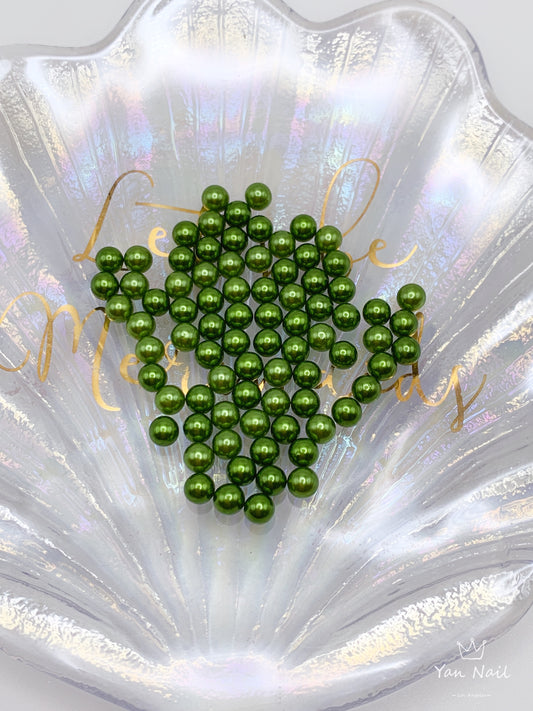 Yan Nail Ball Pearls 3D - Green